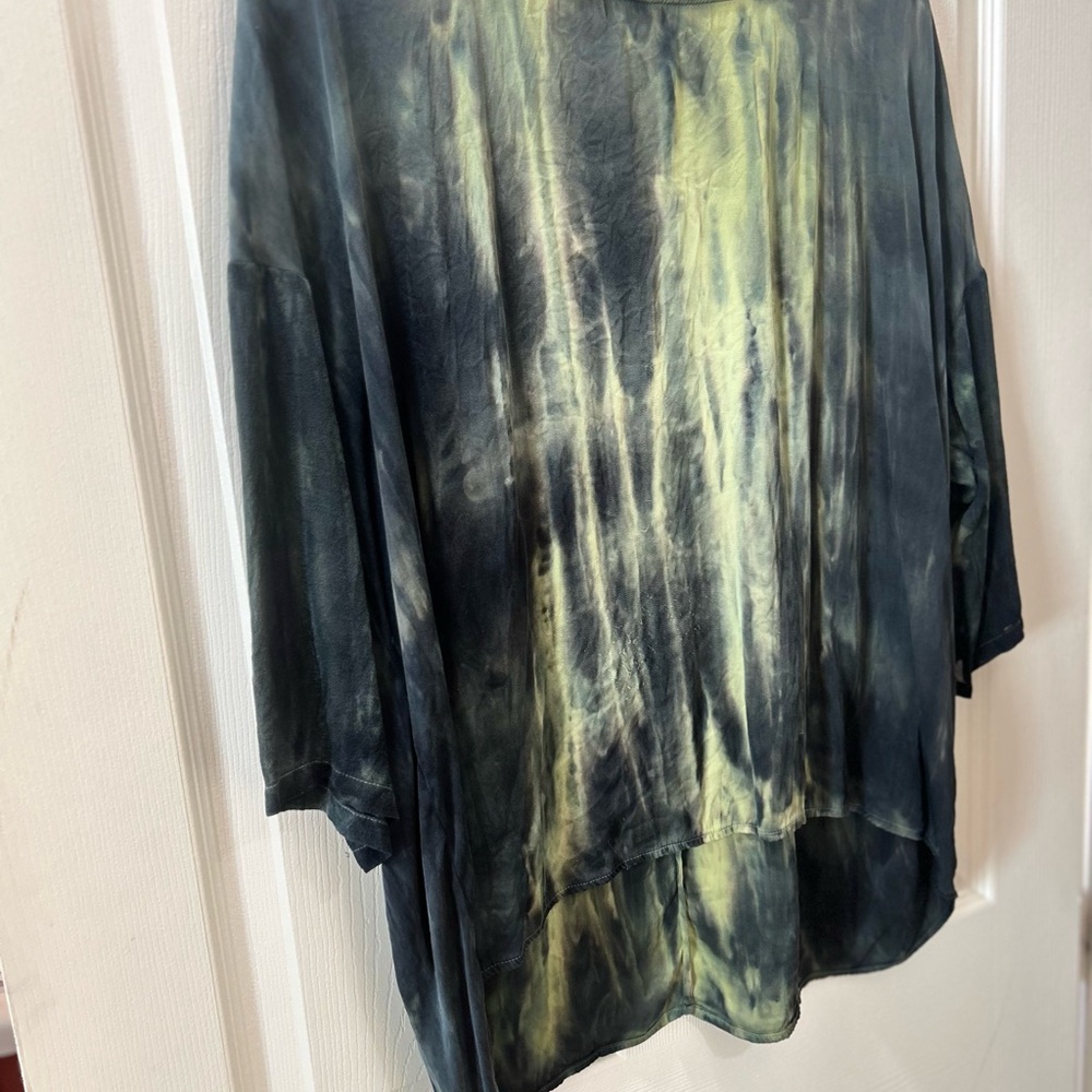 Gypsy Silk Boho Blouse Medium